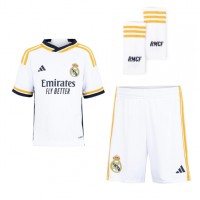 Real Madrid Daniel Carvajal #2 Domáci Detský futbalový dres 2023-24 Krátky Rukáv (+ trenírky)